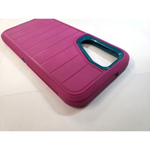 OtterBox Galaxy S23 Plus (Only) - Defender Series Case - Canyon Sun (Pink) - Picture 9 of 11
